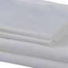 Bamboo Cotton Sheets Soft and Smooth with Viscose from Bamboo Light Grey Queen