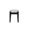 3 Pieces Bedroom Set with Full Size Wooden Bed Frame, 1 Vintage Nightstand and 1 Makeup Vanity Set with Stool,Black (Expected Arrival Time: 08.23)