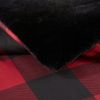 Faux Wool to Faux Fur Down Alternative Comforter Set