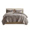 Shaggy Long Fur Comforter Mini Set
